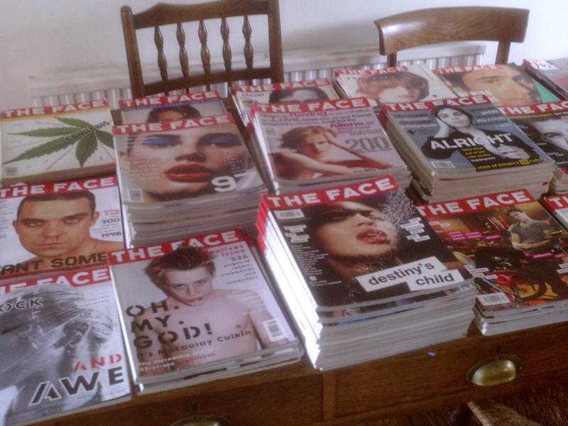 The Face Magazine Collection For Sale