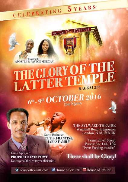 The Glory Of The Latter Temple Conference