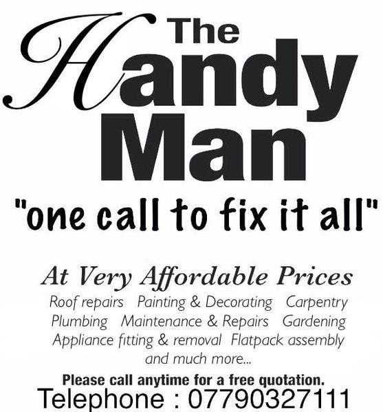 The Handyman quotOne call to fix it allquot