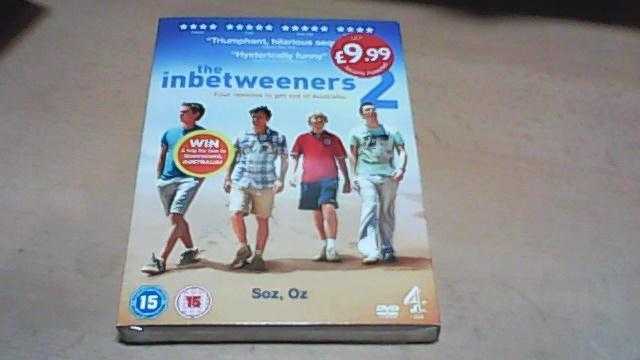 THE INBETWEENERS 2 MOVIE - BRAND NEW, STILL SEALED.