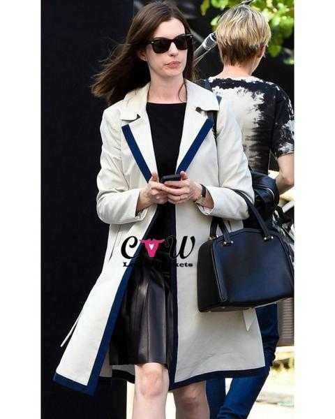 The Intern Anne Hathaway Trench Coat