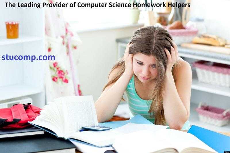 The Leading Provider of Computer Science Homework Helpers  Stucomp