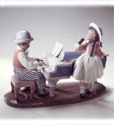 The Lladro Collection The Jazz Band Duo