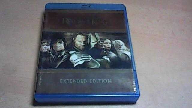 THE LORD OF THE RINGS RETURN OF THE KING BLU RAYDVD  EXTENDED EDITION. 5 x DISCS