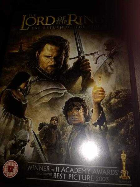 The Lord of the Rings THE RETURN OF THE KING DVD