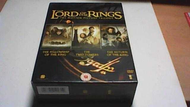 THE LORD OF THE RINGS TRILOGY-ALL 3 FILMS-6DVD BOX SET