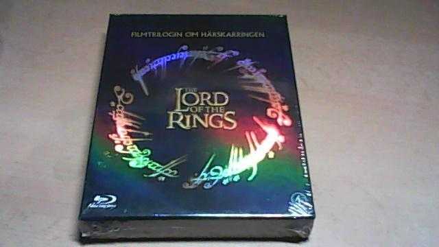 THE LORD OF THE RINGS TRILOGY BLU RAY BOX SET, BRAND NEW, STILL SEALED.