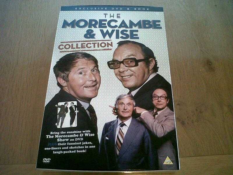 The Morecambe amp Wise Collection DVD and book