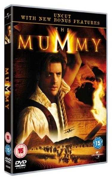 THE MUMMY UNCUT WITH NEW BONUS FEATURES DVD REGION 2