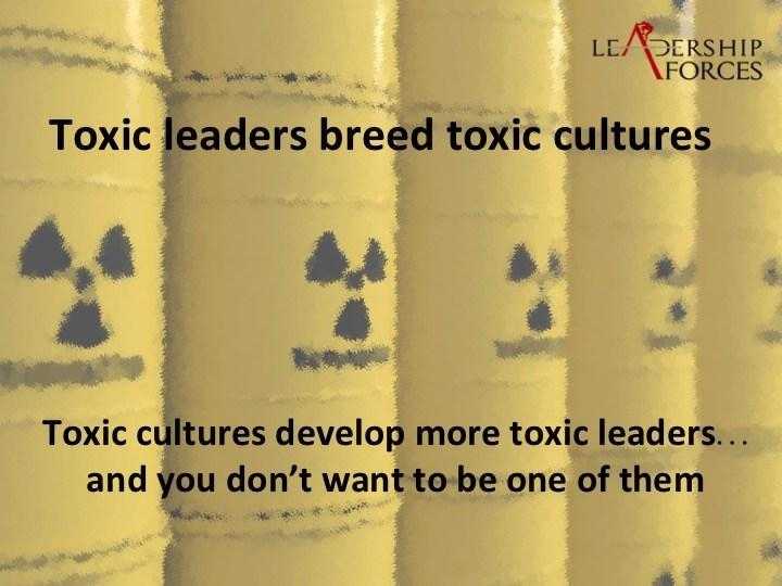 The Six Characteristics of Toxic Leaders