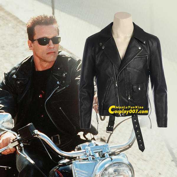 The Terminator Cosplay Costume Arnold Schwarzenegger costume for men custom made