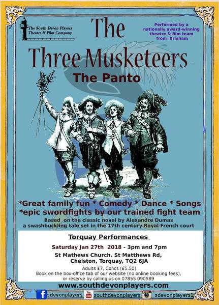 The Three Musketeers  The Panto (Torquay)