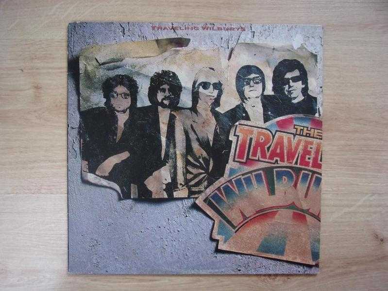 The Travelling Wilburys vinyl album.