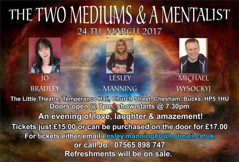 The Two Mediums amp A Mentalist