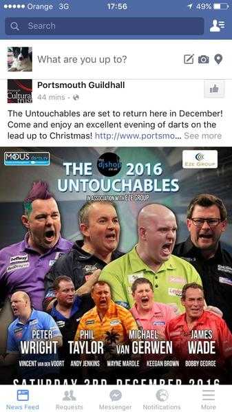 The Untouchables Darts