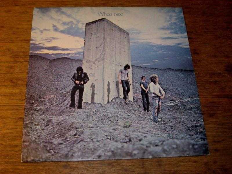 The Who whos next headhunter vinyl record very rare