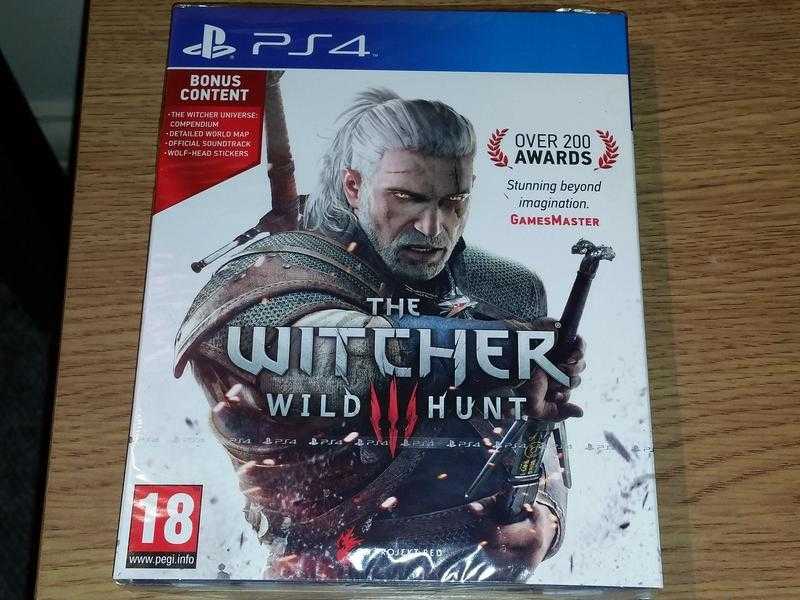 The Witcher 3 - Wild Hunt Game (For the Ps4)