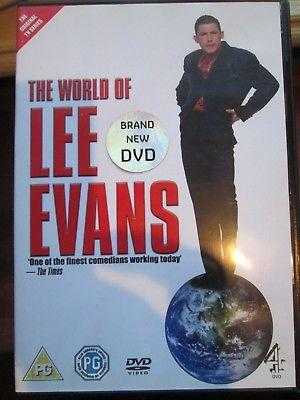 THE WORLD OF LEE EVANS TV SERIES CHANNEL 4 REGION 2 DVD