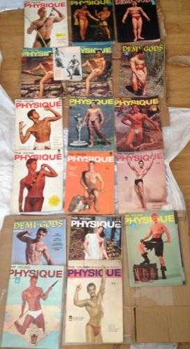 The Young Physique vintage magazines from 1959. Collectables, job lot