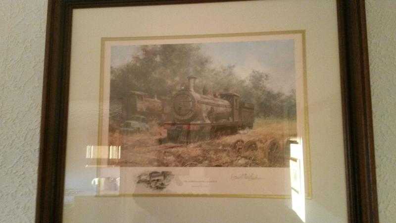 The Zambezi sawmill Railway by David Shepherd