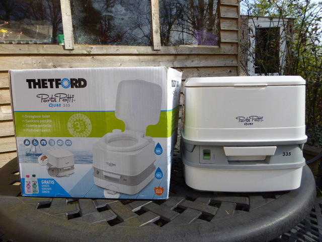 Thetford Porta Potti Qube 335 Portable Camping Toilet