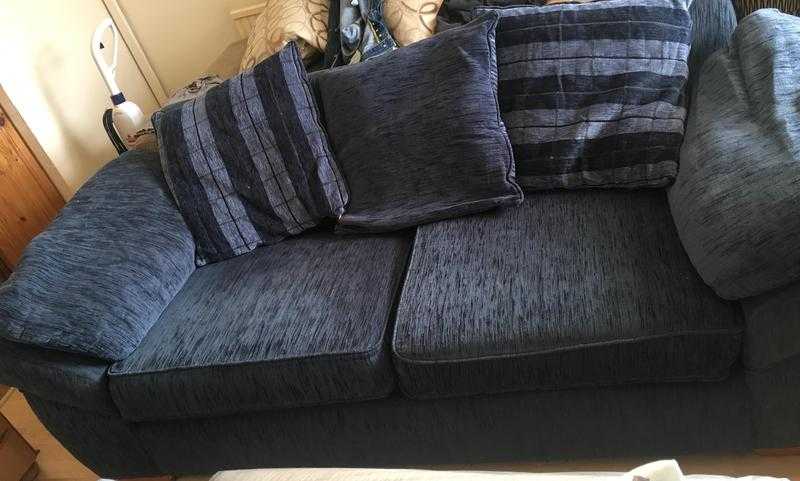 Three and two seater sofa