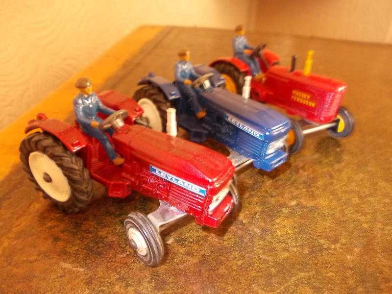 Three dinky tractors will split