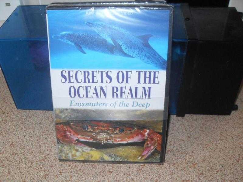 THREE NEW  DVDS ( SECRETS OF THE OCEANS  REALM