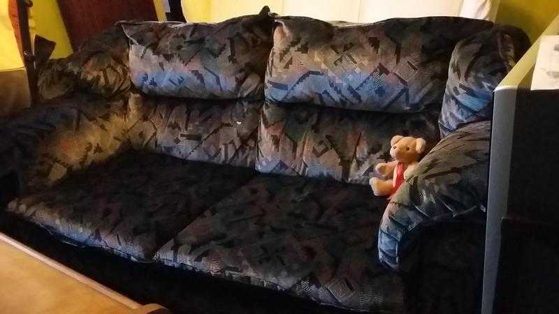 Three piece sofa .immaculate condition