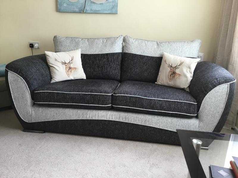 Three Seater settee and twister chair