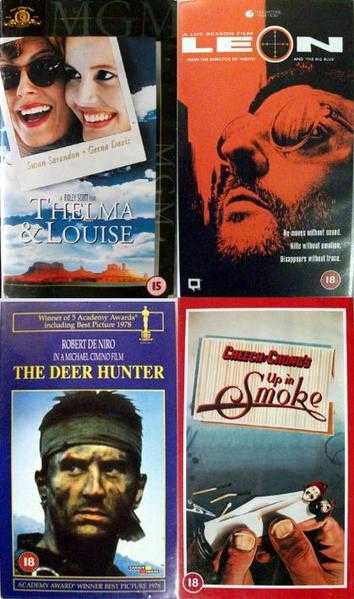 Three VHS films