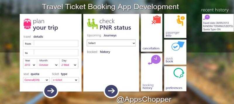 Ticket app development service provider at AppsChopper