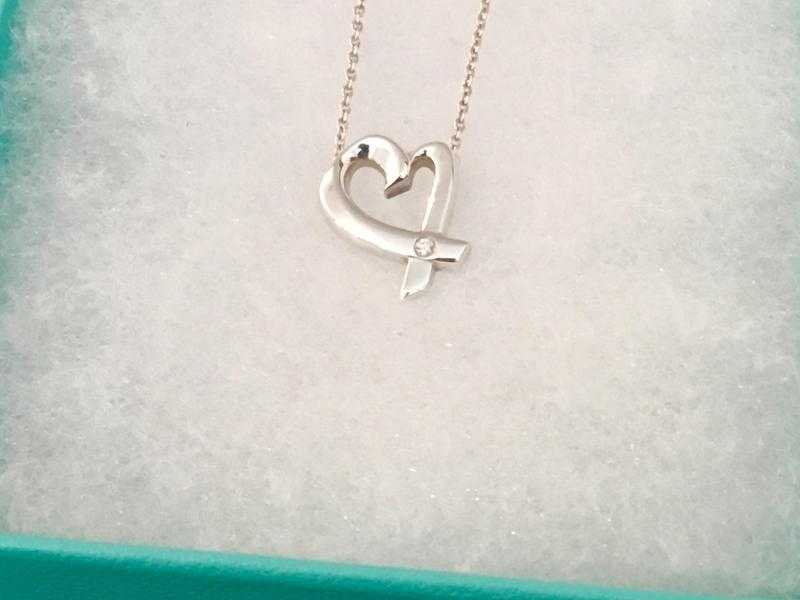 Tiffany Paloma Picasso Loving heart Pendant