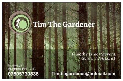 Tim the Tree Surgeon and Garden services