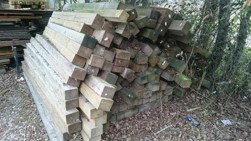 Timber Posts and other various sizes of Sawn Timber