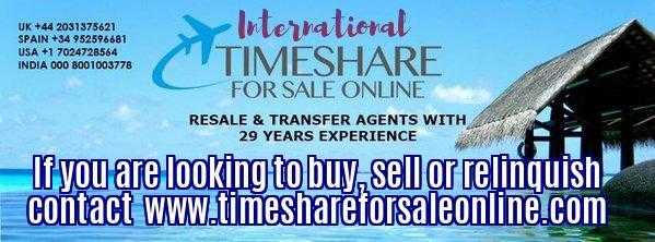 Timeshare For Sale Online