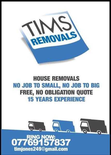 Tims House Removals based in West Sussex