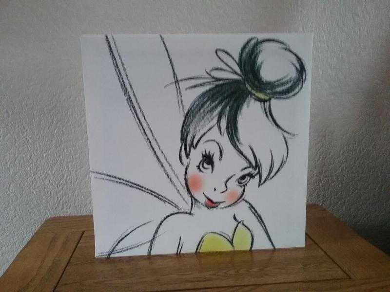 Tinkerbell canvas art print