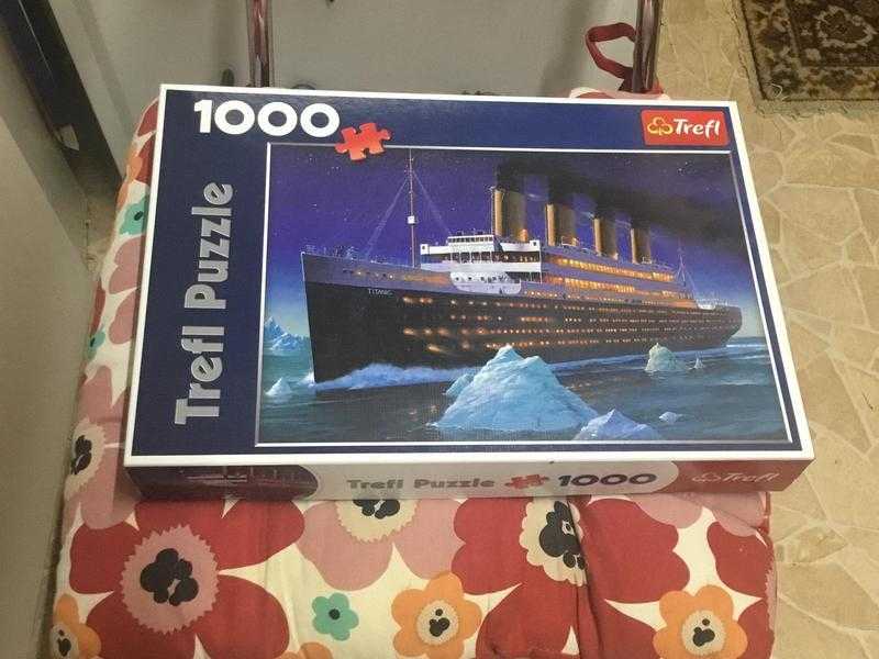 Titanic trefi puzzle 1000 pieces VGC