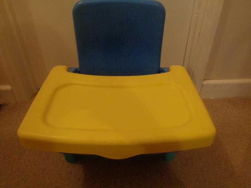 Toddler Portable Booster Seat w Detachable Tray