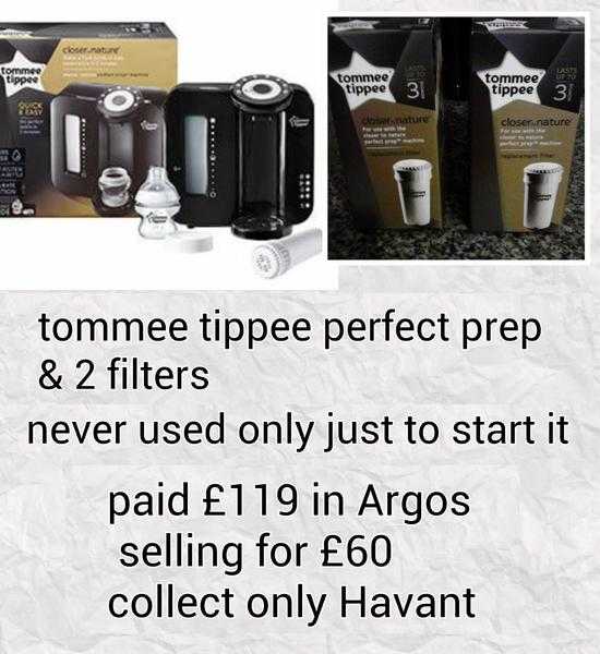 Tommee Tippee Closer to Nature Black Perfect Prep Machine