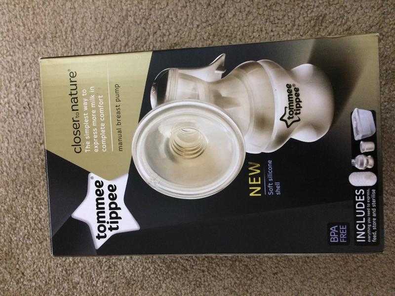 Tommee Tippee closer to nature manual breast pump