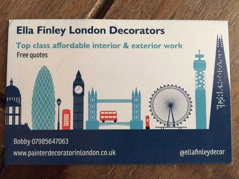 Top class affordable Decorator Highbury Islington angel Holloway stoke newington Dalston shoreditch