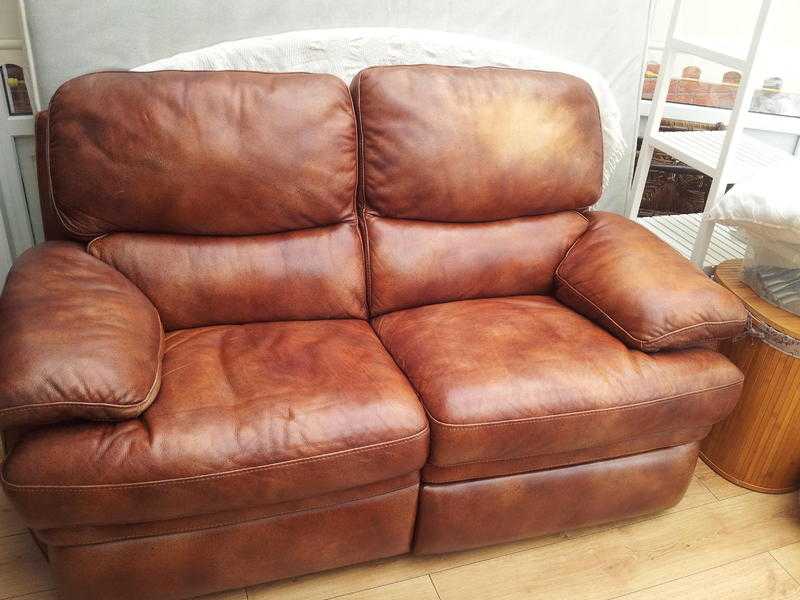 Top Quality Leather reclining Sofa and Chair