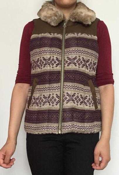 TOP SHOP Aztec gilet