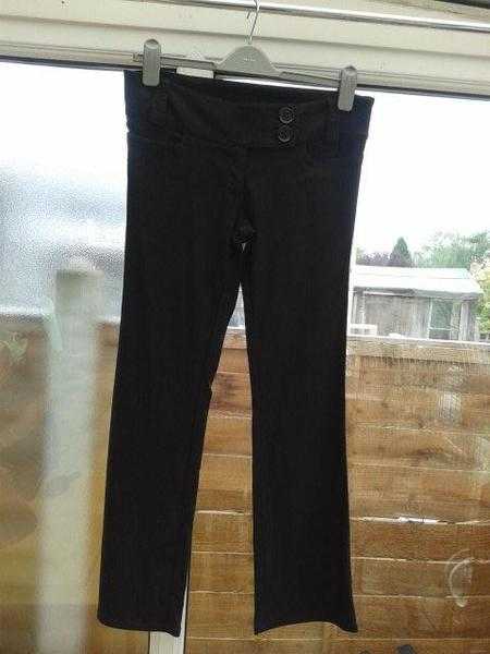 Topshop Petite Bootleg Trousers Size 10