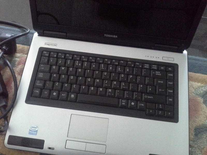 Toshiba Equium 15.4quot laptop