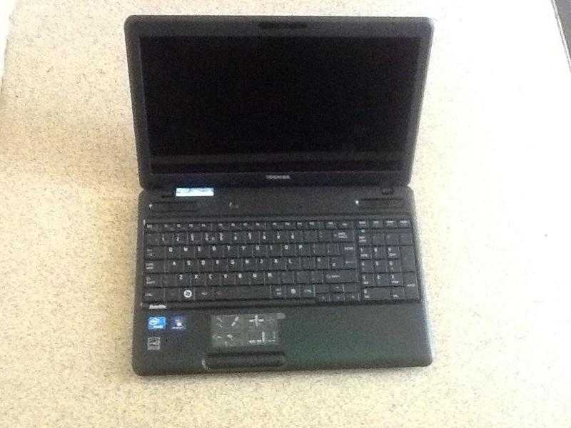 Toshiba laptop, exellent condition, wifi, windows 7, no marks on screen needs charger, sold as seen