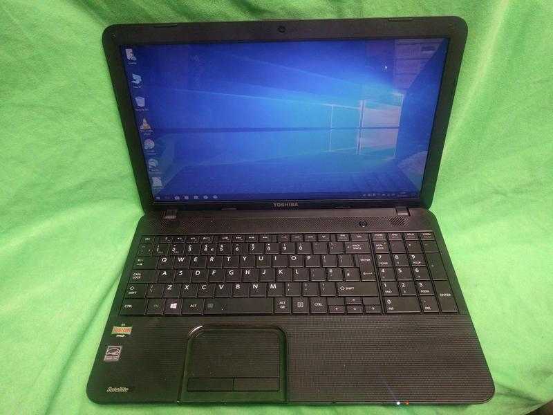 Toshiba Satellite AMD E1 1200 Laptop with Windows 10