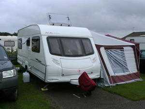 Touring caravan hire not sale